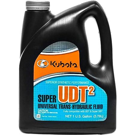 kubota udt2 hydraulic fluid equivalent